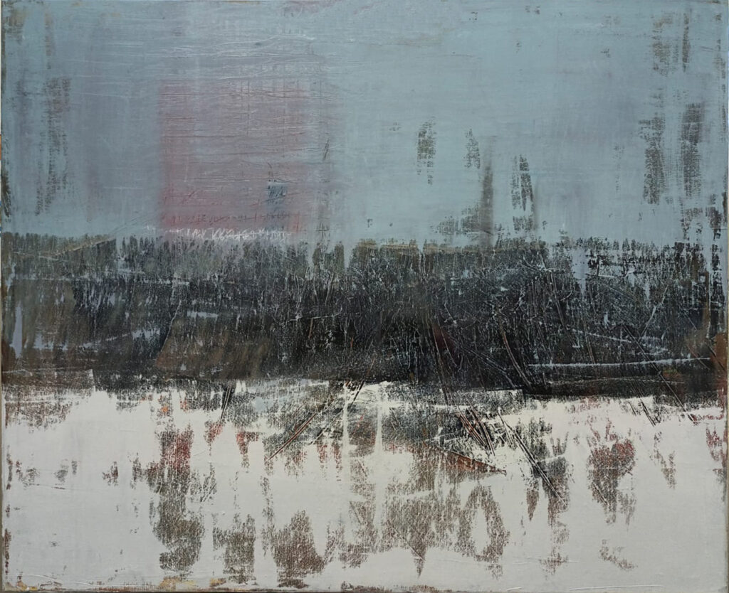 Annie van Riel - 'Landschap 1' - 100 x 120 cm