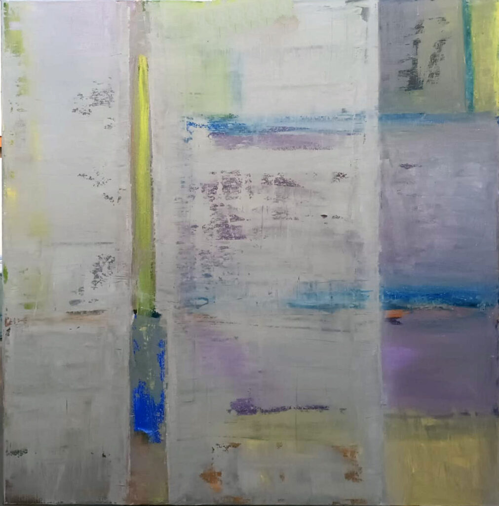 Annie van Riel - Zonder titel - 100 x 100 cm