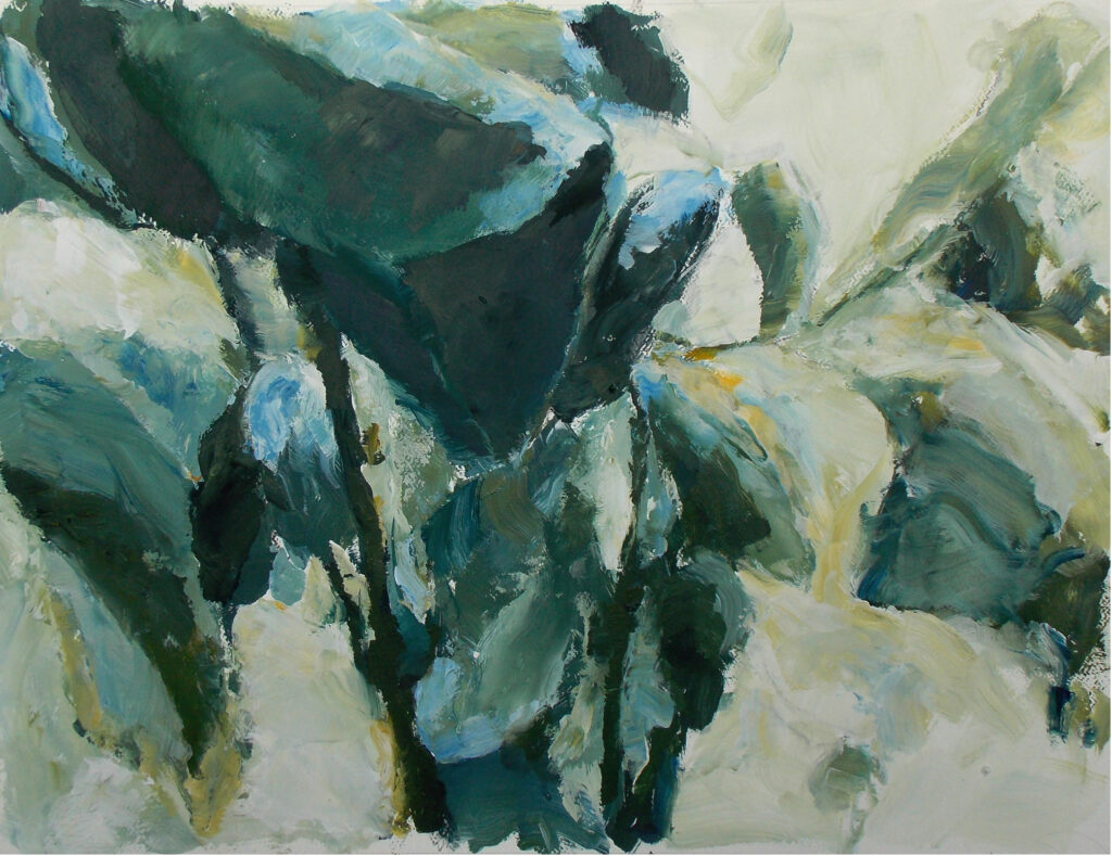 Eric van Cuyk - 'Tuin 941' - mixed media - 65 x 50 cm