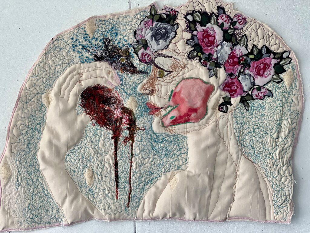 Marita Kratz - zonder titel - gemengde techniek - 70 x 45 cm