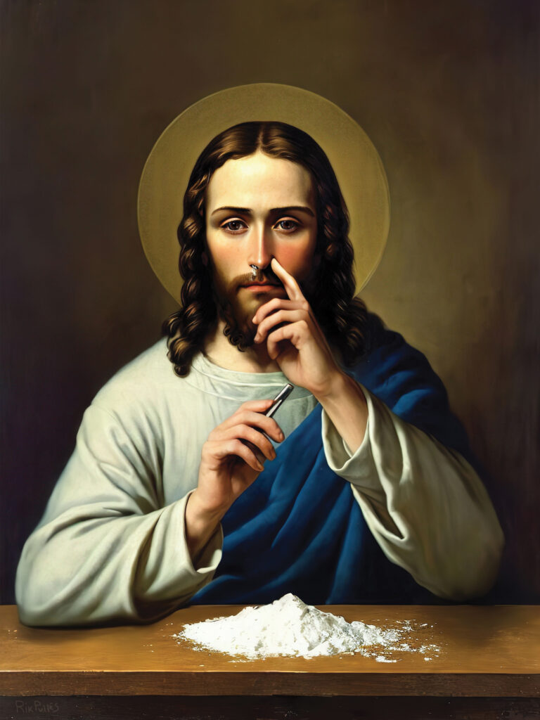 Rik Pulles - 'Daily-Bread' - Digital Art - 60 x 80 cm